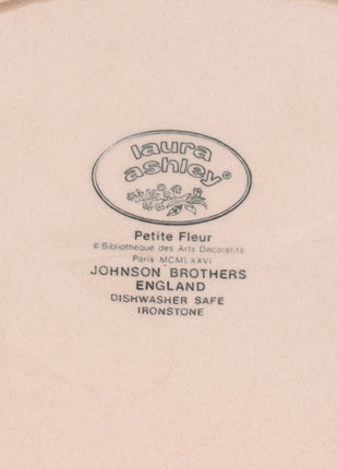 Plat de service ovale en céramique Laura Ashley Petite Fleur Johnson Brothers