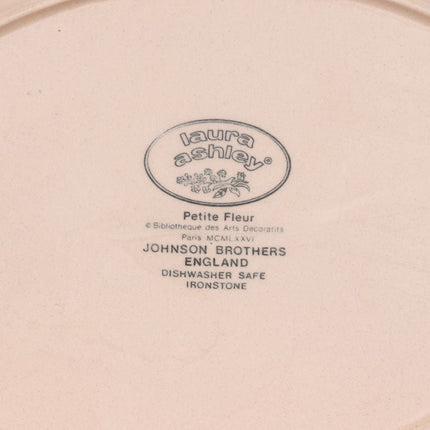 Plat de service ovale en céramique Laura Ashley Petite Fleur Johnson Brothers