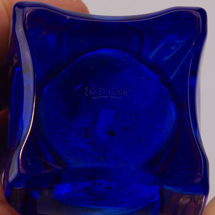 Vase en cristal J.G.Durand