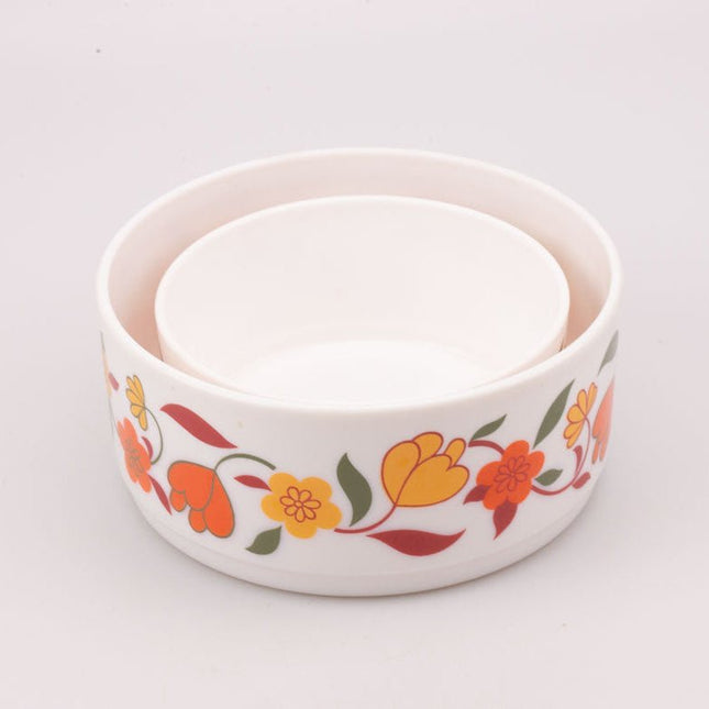 Set de 2 plats saladiers Arcopal Tulipe