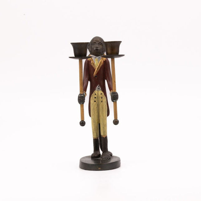 Bougeoir singe majordome / Butler Monkey Candle Holder 