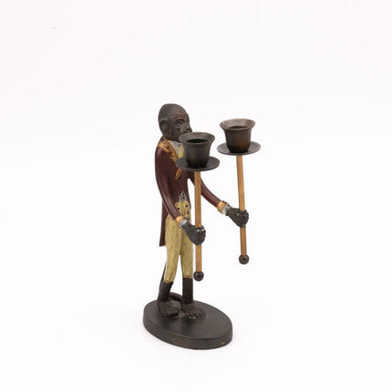 Bougeoir singe majordome / Butler Monkey Candle Holder