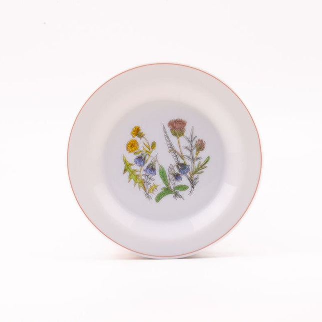 4 assiettes à dessert Arcopal Fleurs champêtres 