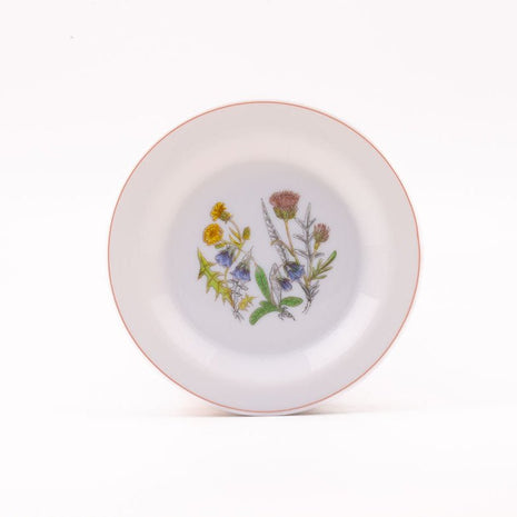 4 assiettes à dessert Arcopal Fleurs champêtres 