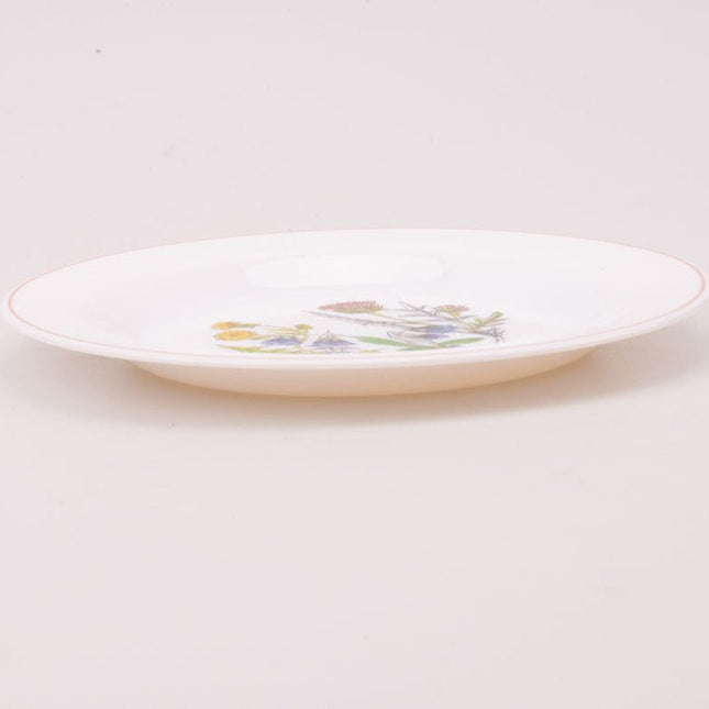 4 assiettes à dessert Arcopal Fleurs champêtres
