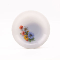 8 assiettes creuses Arcopal Anémones  blanc