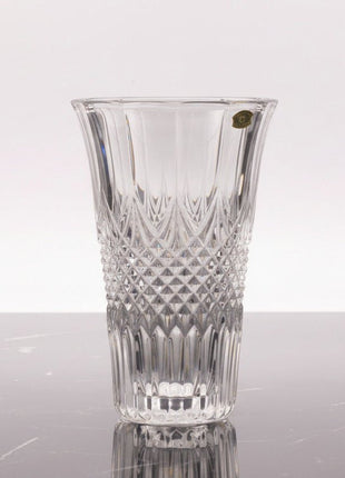 Vase en cristal Otero de Val Saint Lambert  transparent