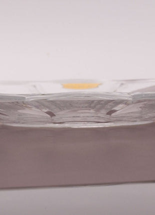 Val Saint Lambert crystal dish