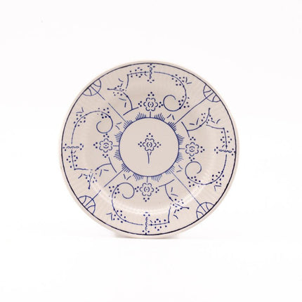 6 assiettes à dessert en porcelaine Boch Copenhague