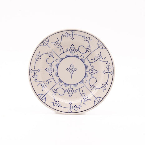 6 assiettes à dessert en porcelaine Boch Copenhague