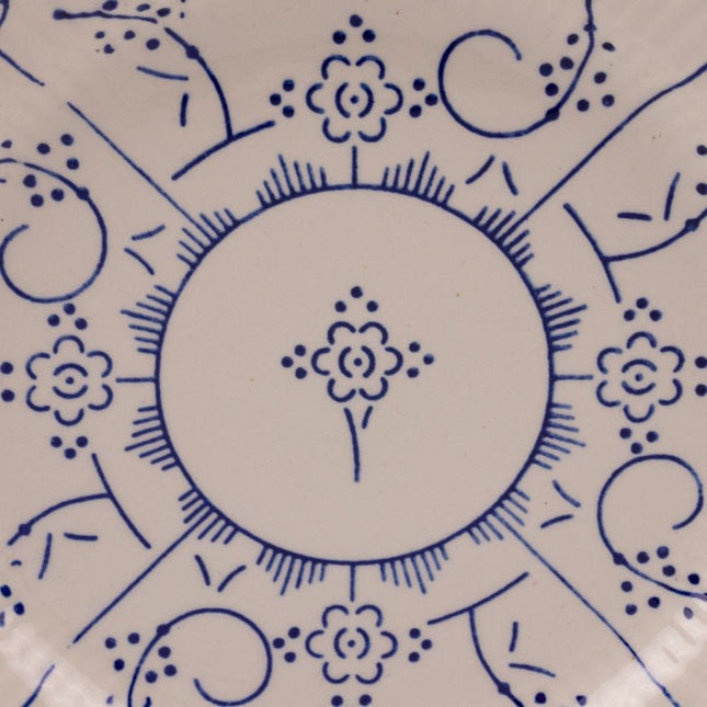 6 assiettes à dessert en porcelaine Boch Copenhague