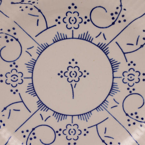 6 assiettes à dessert en porcelaine Boch Copenhague