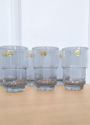 6 verres à eau Durobor 