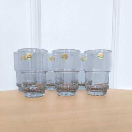 6 verres à eau Durobor 