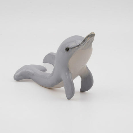 Sculpture vintage dauphin porcelaine