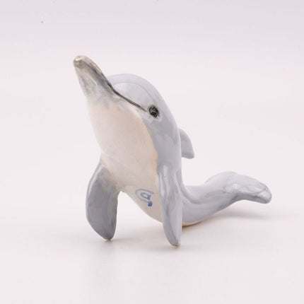 Sculpture vintage dauphin porcelaine