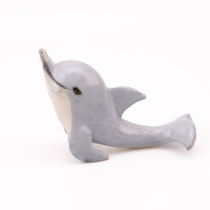 Sculpture dauphin porcelaine vintage