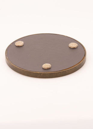 Sous-plat vintage bohême Marguerites