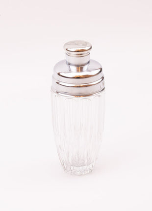 Cut glass cocktail shaker