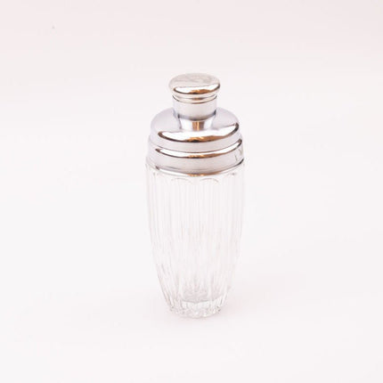 Cut glass cocktail shaker