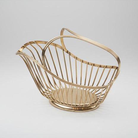 Corbeille à vin d'exception Christofle Gallia