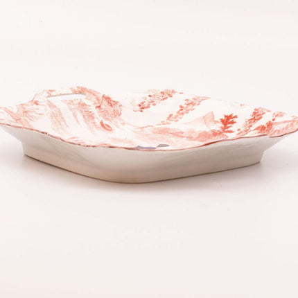 Plateau de service en porcelaine Victoria Tchécoslovaquie