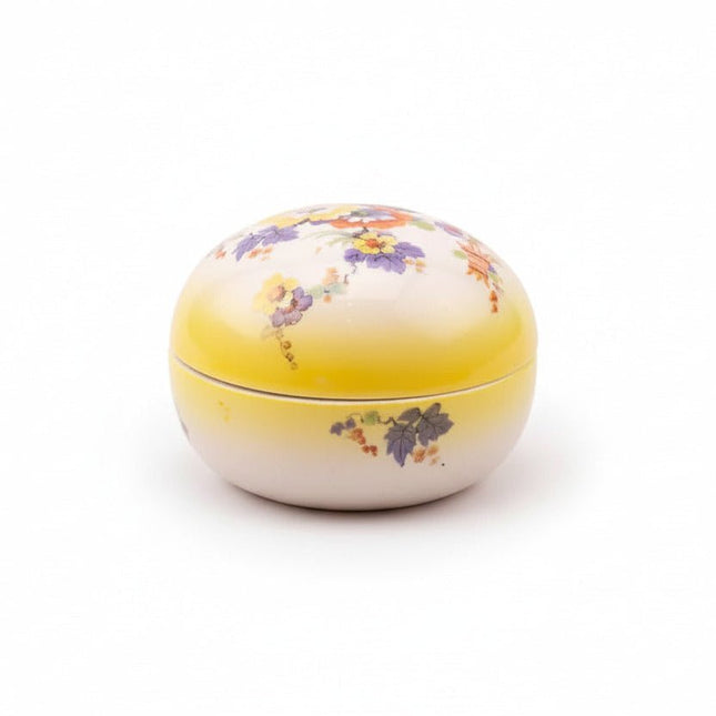 Boîte à bijoux vintage porcelaine