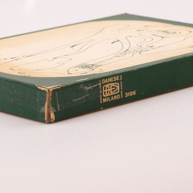 Puzzle en Bois 16 Pesci Enzo Mari pour Danese Milano | Icône du Design