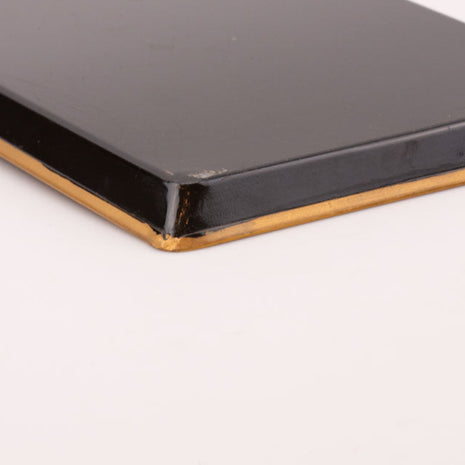 Plateau carte postale ancienne en métal Alost