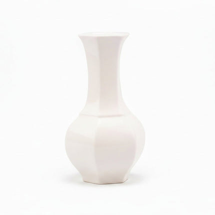 Vase blanc en porcelaine Johann Seltmann