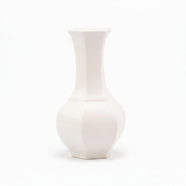 Vase blanc en porcelaine Johann Seltmann