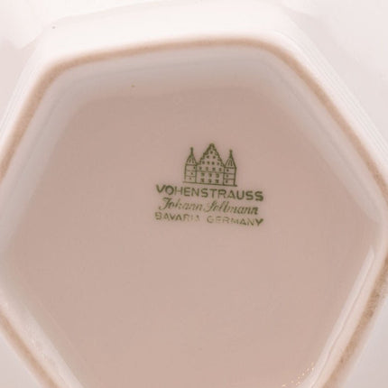 Vase blanc en porcelaine Johann Seltmann