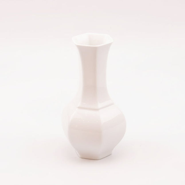 Vase blanc en porcelaine Johann Seltmann