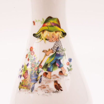 Vase en Porcelaine Creidlitz Germany | Design Gisela Gottschlich Vintage
