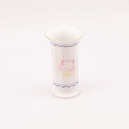 Vase fleuri vintage en porcelaine de Limoges