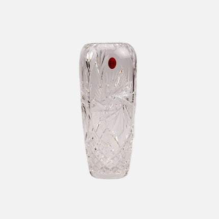 Vase en Cristal Taillé Main Dresden Crystal | Hauteur 30 cm