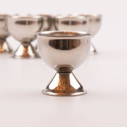 Lot de 6 Coquetiers en Acier Inoxydable Eternum-Inox Vintage