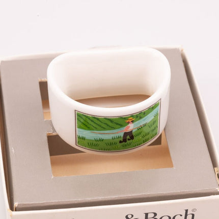 2 Ronds de Serviette Villeroy & Boch Vintage avec Boîte