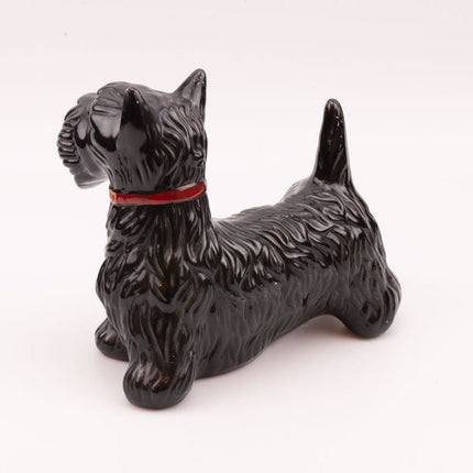 Figurine en Céramique Chien Scottish Terrier | Vintage