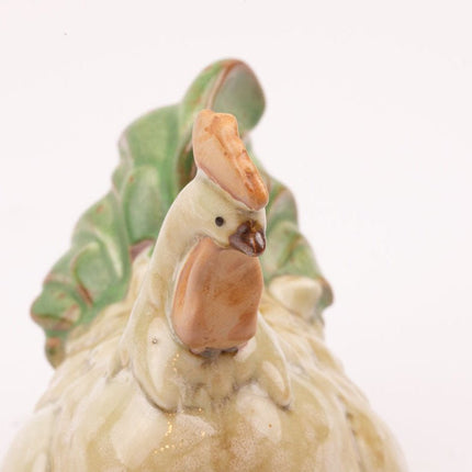 Statuette Coq en Porcelaine Vintage | Déco Campagne Chic