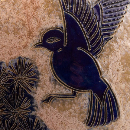 Grand Vase en Grès Jules Guérin | Pièce d'Exception Art Déco