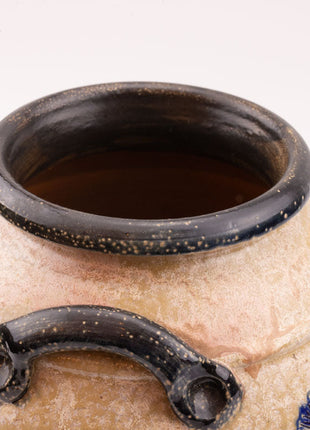 Large stoneware vase by Jules Guérin