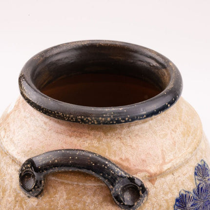 Grand Vase en Grès Jules Guérin | Pièce d'Exception Art Déco