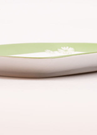 Plat de service vintage porcelaine Toscana