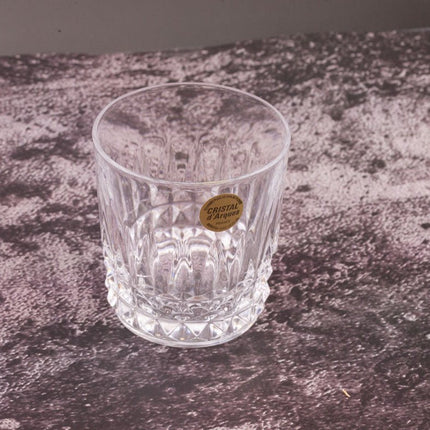Verre à Whisky en Cristal d’Arques | Gobelet Old Fashioned Vintage
