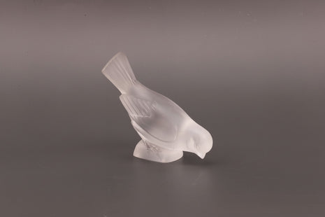 Lalique vogel in mat kristal