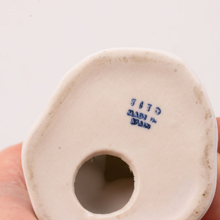 Figurine d'oie en porcelaine blanche Tito Espagne
