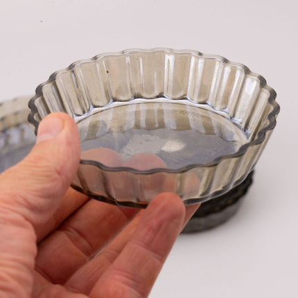 Moule à tartelette en verre fumé Arcopal