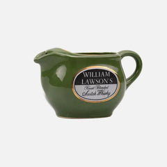 Pichet à whisky ancien William Lawson's vert vert