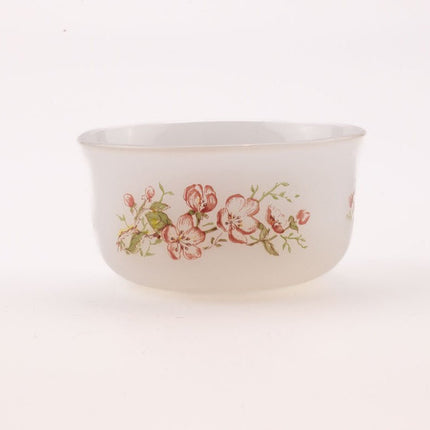Ramequin en opaline fleuri Florentine d'Arcopal